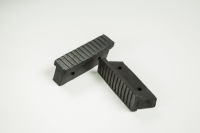 Replacement Stepladder Front Foot - Double Hole Type