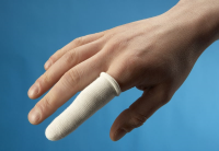 White Roll on Finger Bandage / Finger bob / Tubular Bandage –Pack of 6