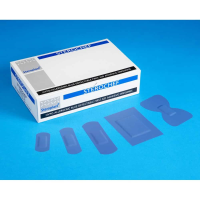 Suppliers Of Hypo-allergenic Blue Detectable Washproof Plasters –100 mixed plasters
