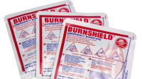 Distributors Of Burnshield Emergency Burns Dressing 10cm x 10 cm In Leicestershire