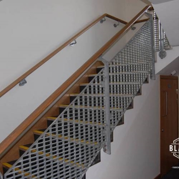 Bespoke Metal Fabricated Staircases For Warehouses
