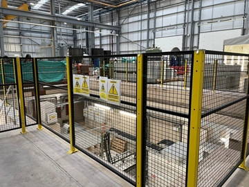 access safety fencing