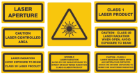Laser Warning Labelling