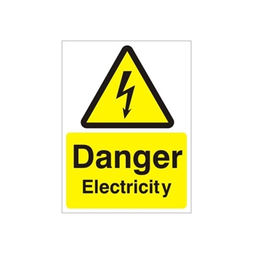 Suppliers of Danger Electricity Sign