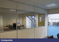 Demountable Composite Office Partitions In Staffordshire
