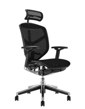 Mesh Black Desk Chair with Headrest