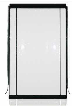 Clear PVC Patio Blind – 90cm