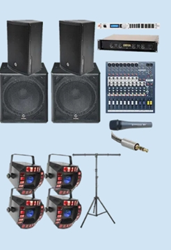 AV Equipment Packages For Standard Wedding