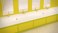 Wash Troughs for Sophisticated Washrooms