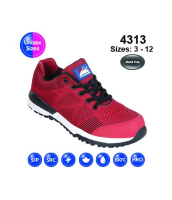 Himalayan #Bounce Red S1P/SRC Non-Metallic Trainer