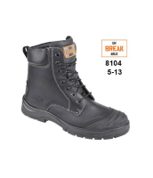 Himalayan Black Unbreakable 7 Eyelet Boot