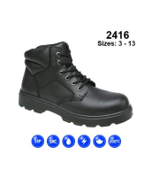 Himalayan Black DD Safety Boot with SMS