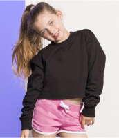 SF Minni Kids Cropped Slounge Sweatshirt