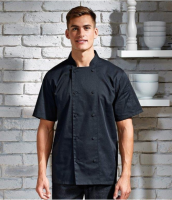 Premier Coolchecker Short Sleeve Chef's Jacket