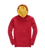 Premium kids contrast hoodie