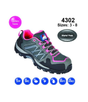 Himalayan Grey Pink EVA Rubber Safety Shoe