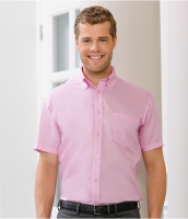 Russell Collection Short Sleeve Ultimate Non-Iron Shirt