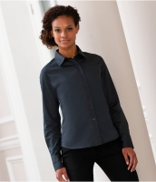 Russell Collection Ladies Long Sleeve Classic Twill Shirt