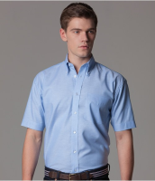 Kustom Kit Short Sleeve Classic Fit Workwear Oxford Shirt