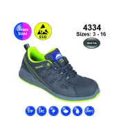 Suppliers Of Himalayan #Electro Grey S1P/SRC ESD Non-Metallic Trainer