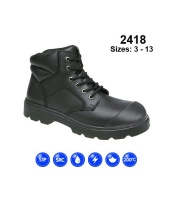 Suppliers Of Himalayan Black DD Safety Boot SMS Scuff Cap