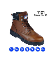 Suppliers Of Himalayan Brown Leather DD SMS Safety Boot