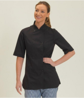 Suppliers Of Dennys Ladies Short Sleeve Premium Chef's Jacket