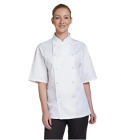 Suppliers Of Dennys Short Sleeve Chef's Jacket