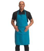 Suppliers Of Dennys Polyester Bib Apron with Pocket