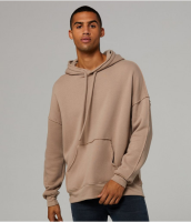 Suppliers Of Canvas Unisex Raw Seam Hoodie