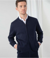 Suppliers Of Henbury Unisex Zip Through Cardigan