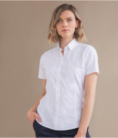 Suppliers Of Henbury Ladies Modern Short Sleeve Regular Fit Oxford Shirt