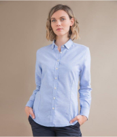 Suppliers Of Henbury Ladies Modern Long Sleeve Regular Fit Oxford Shirt