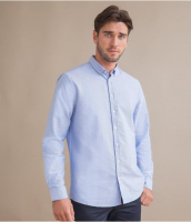 Suppliers Of Henbury Modern Long Sleeve Regular Fit Oxford Shirt