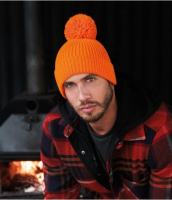 Suppliers Of Beechfield Engineered Knit Ribbed Pom Pom Beanie
