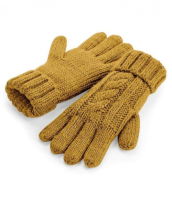 Suppliers Of Beechfield Cable Knit Melange Gloves