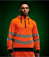 Suppliers Of Regatta Hi-Vis Pro Extol Stretch Overhead Hoodie