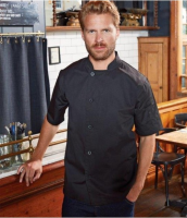 Suppliers Of Premier Essential Short Sleeve Chef's Jacket