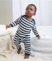 Suppliers Of BabyBugz Baby Stripy Rompersuit