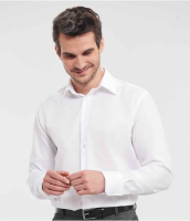 Suppliers Of Russell Collection Long Sleeve Tailored Ultimate Non-Iron Shirt