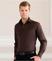 Suppliers Of Russell Collection Long Sleeve Easy Care Fitted Shirt