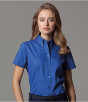 Suppliers Of Kustom Kit Ladies Premium Short Sleeve Tailored Oxford Shirt