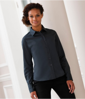 Suppliers Of Russell Collection Ladies Long Sleeve Classic Twill Shirt