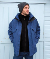 Suppliers Of Result 3-in-1 Waterproof Zip and Clip Fleece Lined Jacket