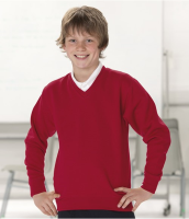Suppliers Of Jerzees Schoolgear Kids V Neck Sweatshirt