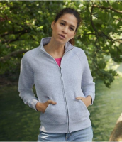 Suppliers Of Fruit of the Loom Premium Lady Fit Sweat Jacket
