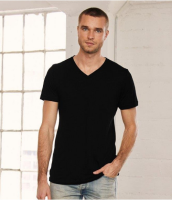 Suppliers Of Canvas Unisex Jersey V Neck T-Shirt