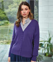 Suppliers Of Premier Ladies Cotton Acrylic V Neck Cardigan