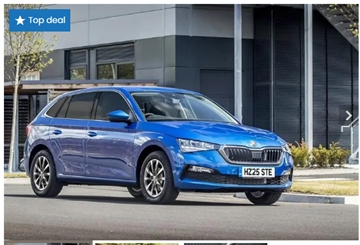 Skoda Scala Hatch 5Dr On Lease