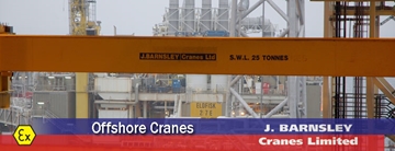 Manufacturers of Explosion Proof Offshore Cranes